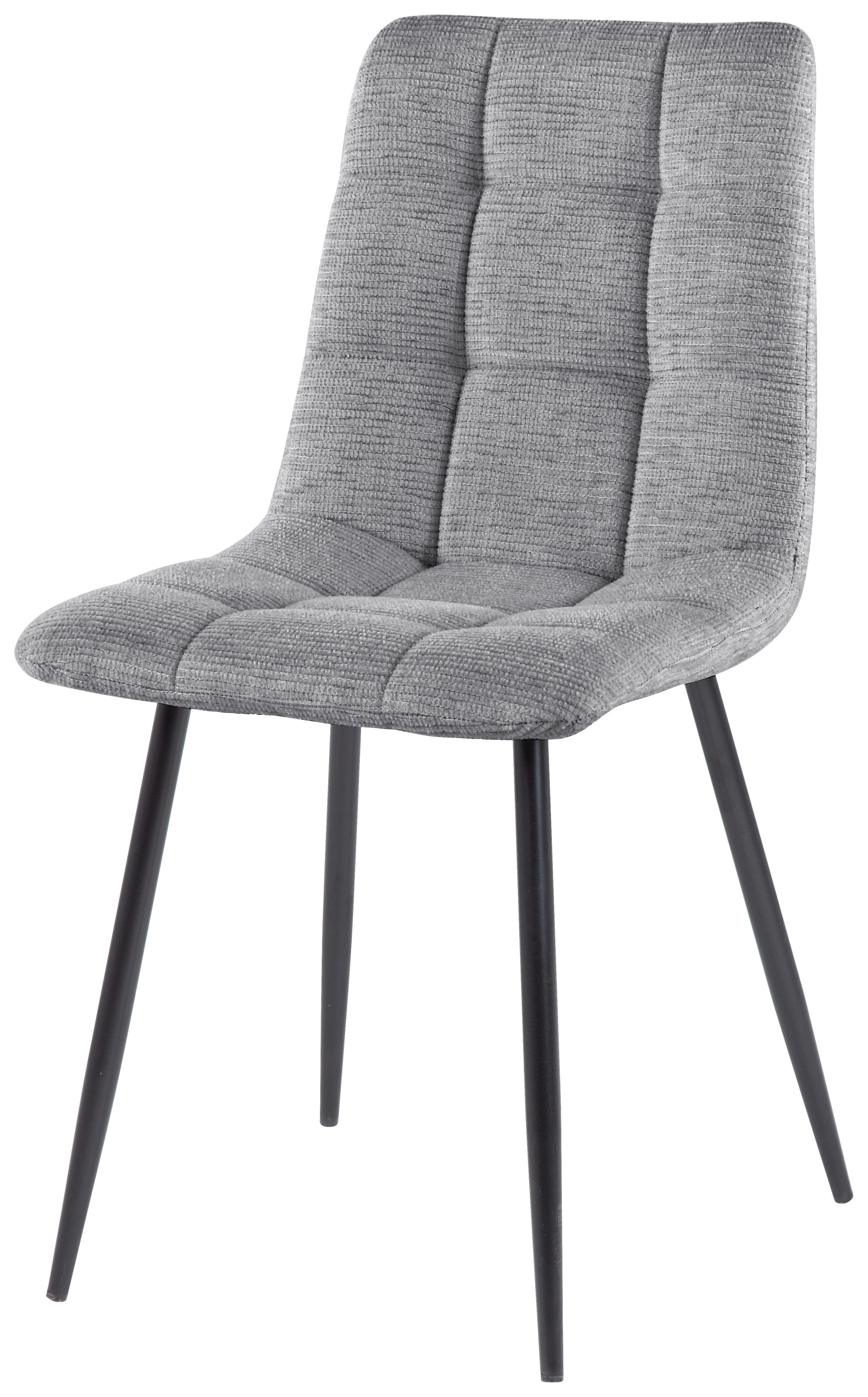 Stuhl Dawid anthrazit Webstoff B/H/T: ca. 45x88x54 cm Dawid - schwarz/anthrazit (45,00/88,00/54,00cm)