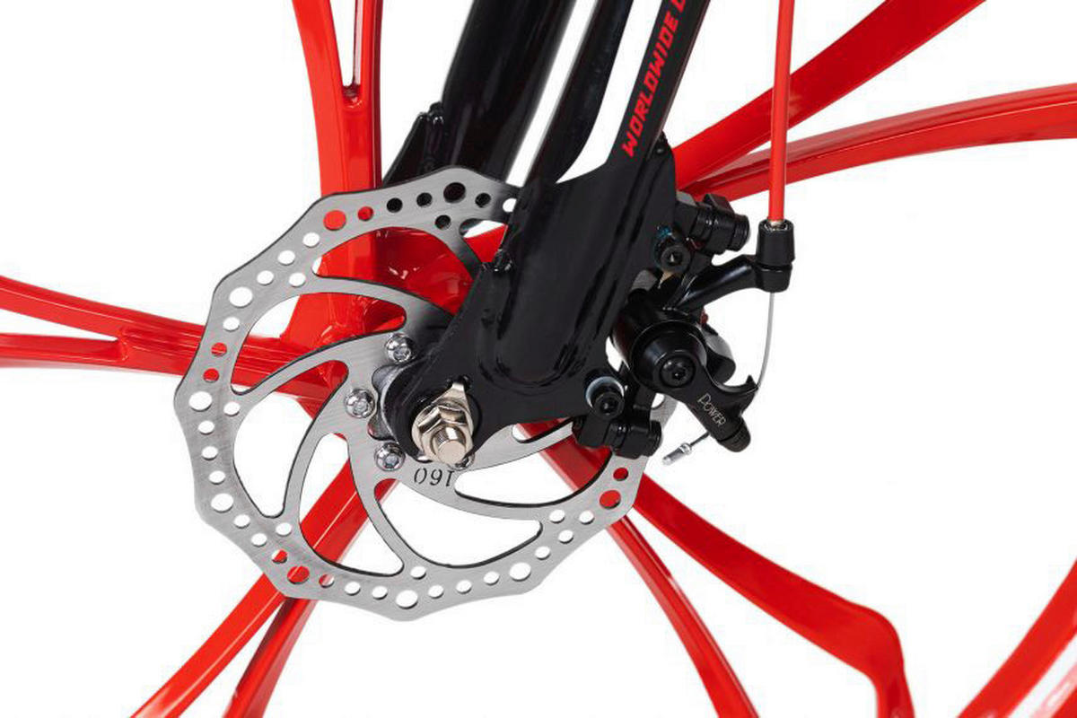 KS-Cycling Mountainbike Topspin Fully Topspin 26 Zoll Rahmenhöhe 51 cm 21 Gänge rot rot ca. 26 Zoll Topspin - rot/schwarz - KS-Cycling