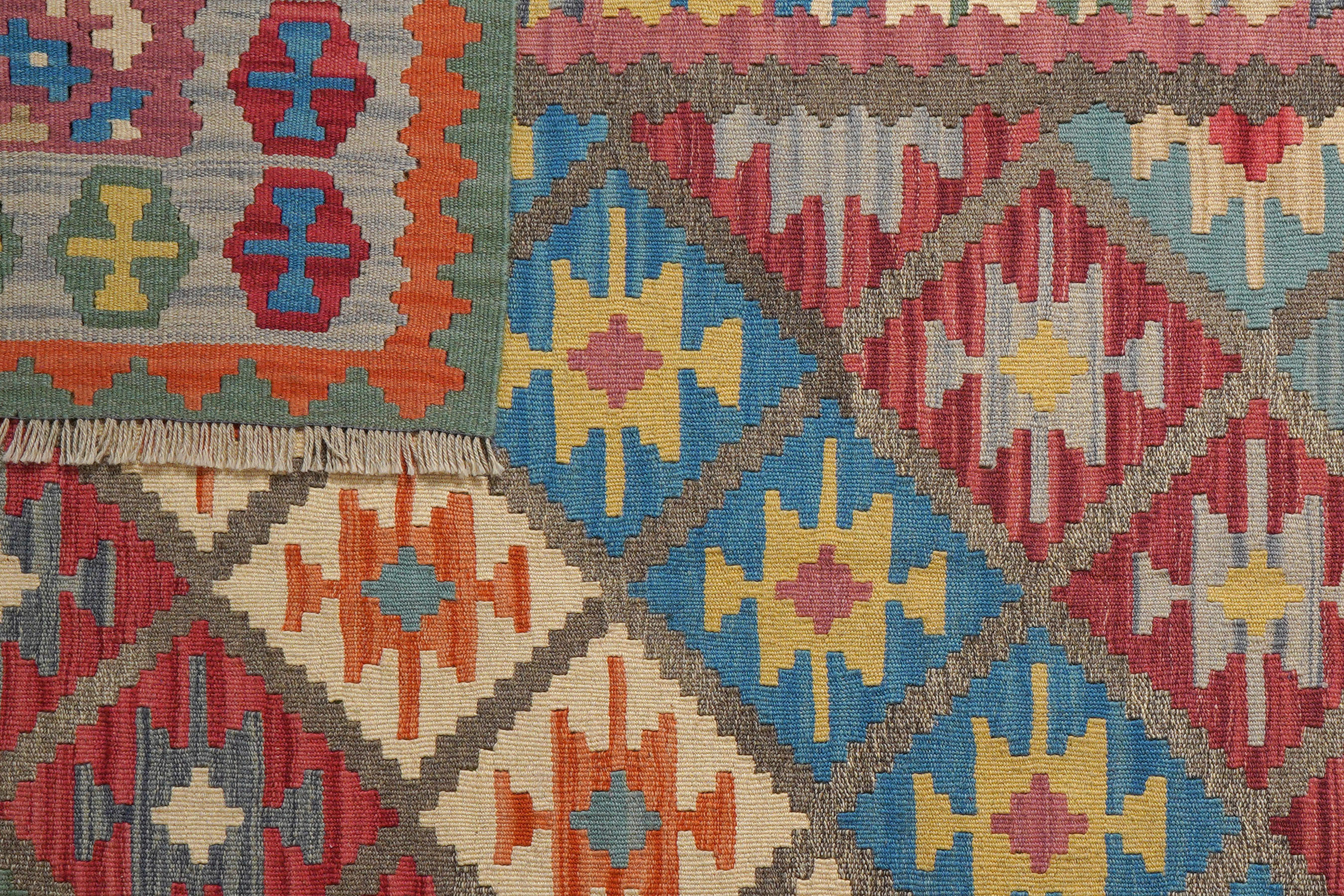 Thumbnail - PersaTepp Teppich Kelim Gashgai grau B/H/L: ca. 173x1x245 cm