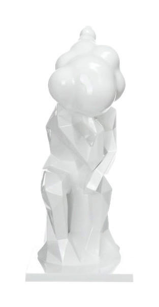 Kayoom Dekofiguren weiß Kunststoff B/H/T: ca. 17x47x28 cm Dekofiguren - weiß (17,00/47,00/28,00cm)