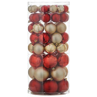 Weihnachtskugelset rot Weihnachtskugelset_63tlg. - rot