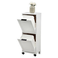 Kesper Universalschrank weiß Spanplatte B/H/T: ca. 36x95x23 cm Universalschrank - weiß (36,00/95,00/23,00cm) - Kesper