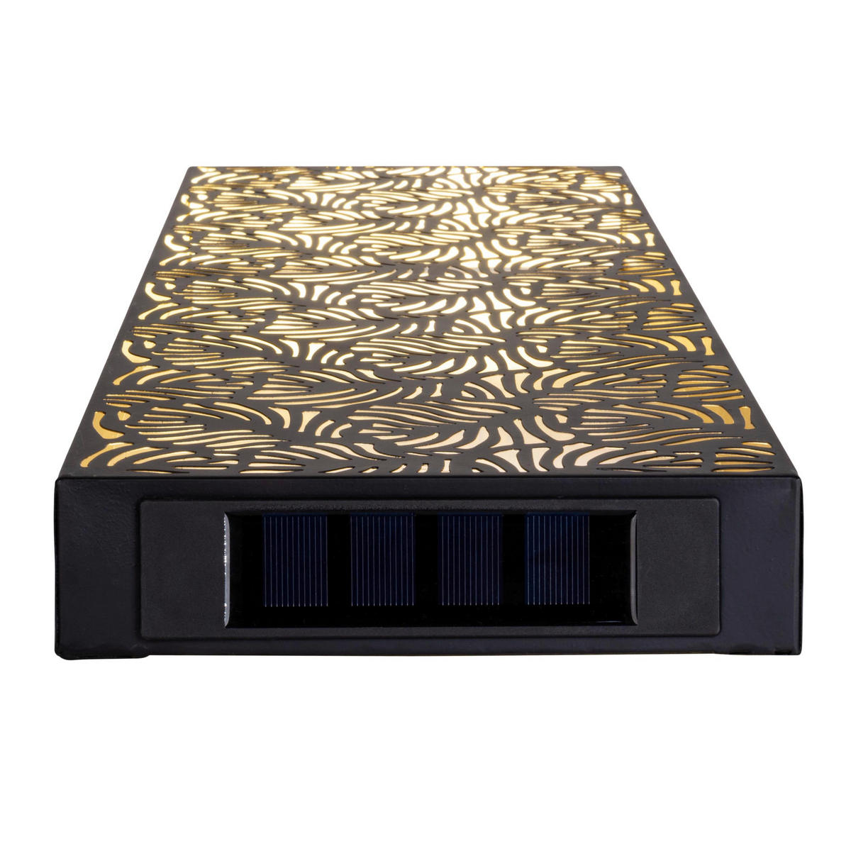 Solarleuchte 5312722 schwarz Kunststoff Metall B/H/T: ca. 4,6x61,7x20 cm Ima - schwarz (4,60/61,70/20,00cm) - Näve Leuchten