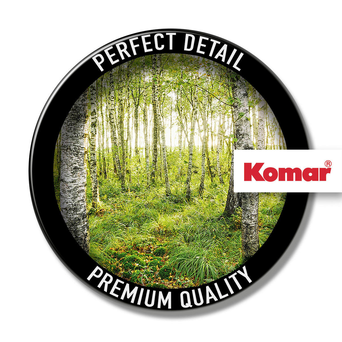 Komar Fototapete Birch Trees B/L: ca. 400x250 cm Birch Trees - (400,00/250,00cm) - Komar