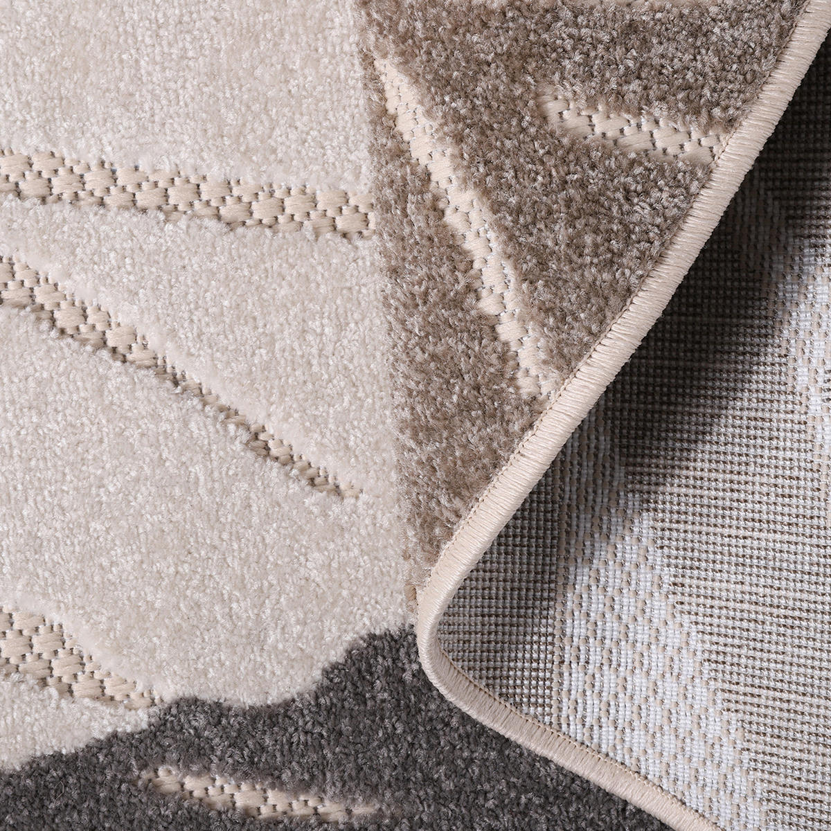 Sanat Outdoorteppich FLORAL beige B/L: ca. 150x150 cm FLORAL - beige (150,00/150,00cm) - Sanat