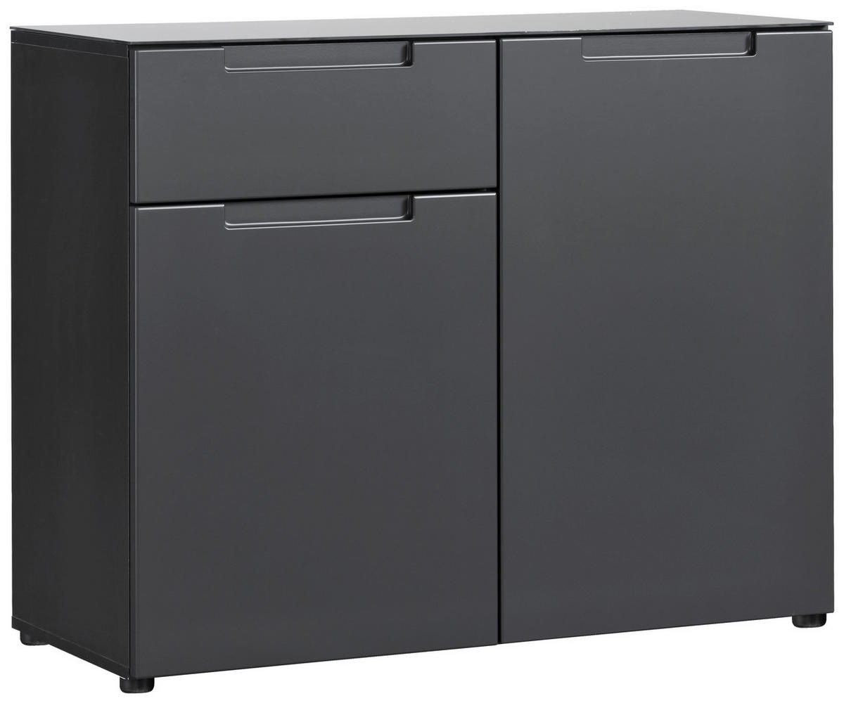 Kommode Mailand anthrazit B/H/T: ca. 97x79x40 cm Mailand - anthrazit (97,00/79,00/40,00cm)