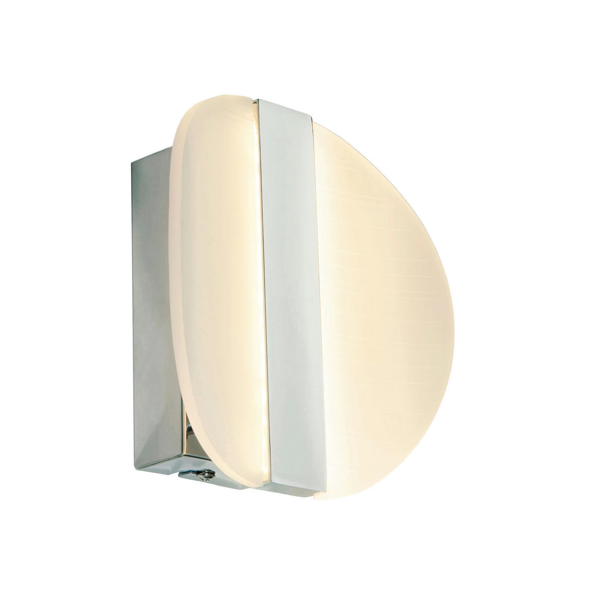 Näve Leuchten LED-Leuchten 1208903 Chrom Metall Kunststoff B/H/T: ca. 16x16x16 cm 1 Brennstellen Denver - Chrom (16,00/16,00/16,00cm) - Näve Leuchten