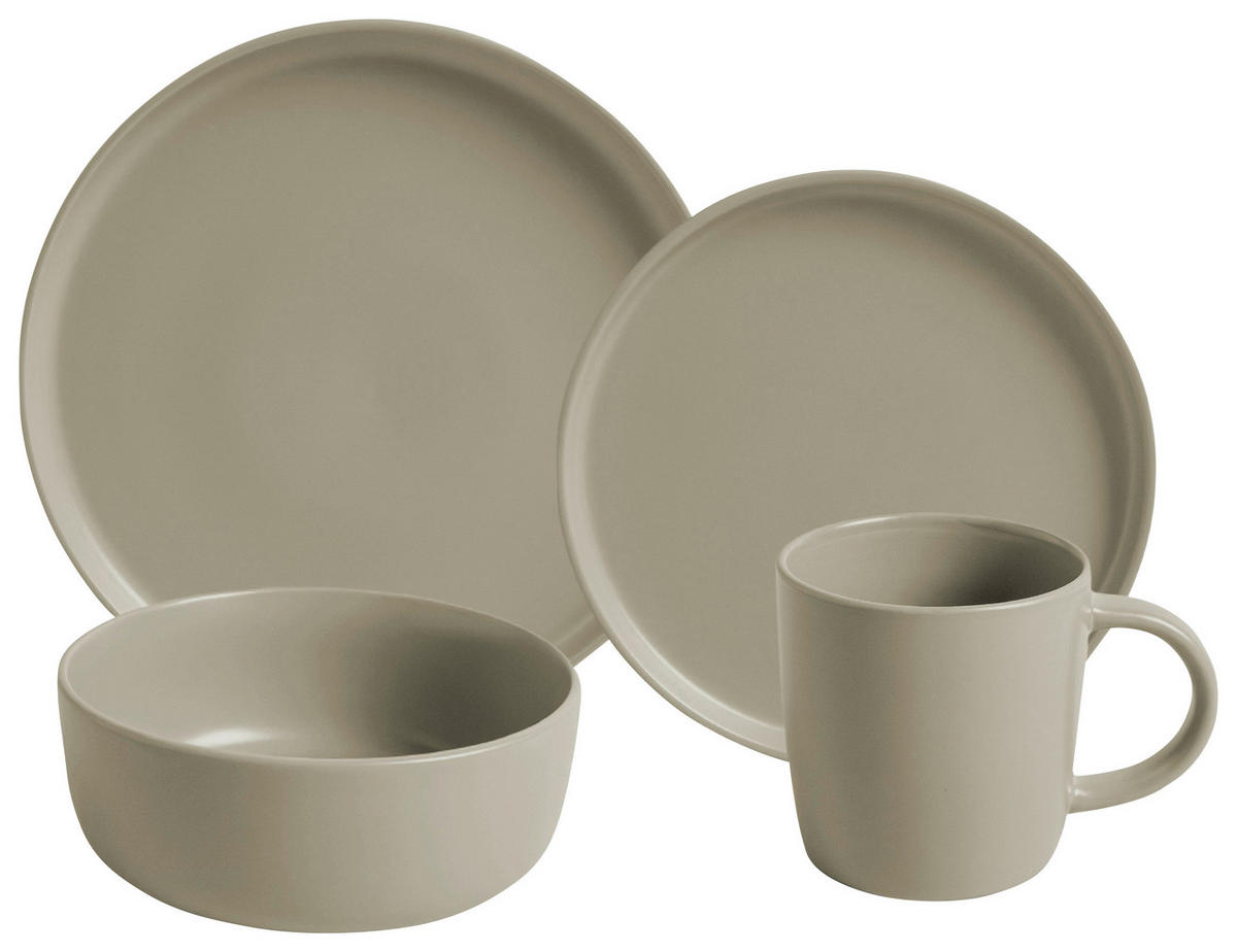 KEVOLI home Kombiservice Kombiservice_Fosco_16tlg. - taupe - KEVOLI home