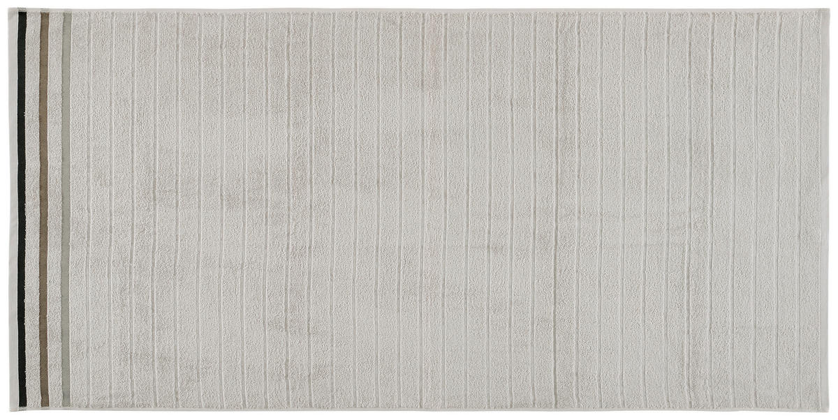 Duschtuch Marta Marta - hellgrau (70,00/140,00cm) - oh cosy