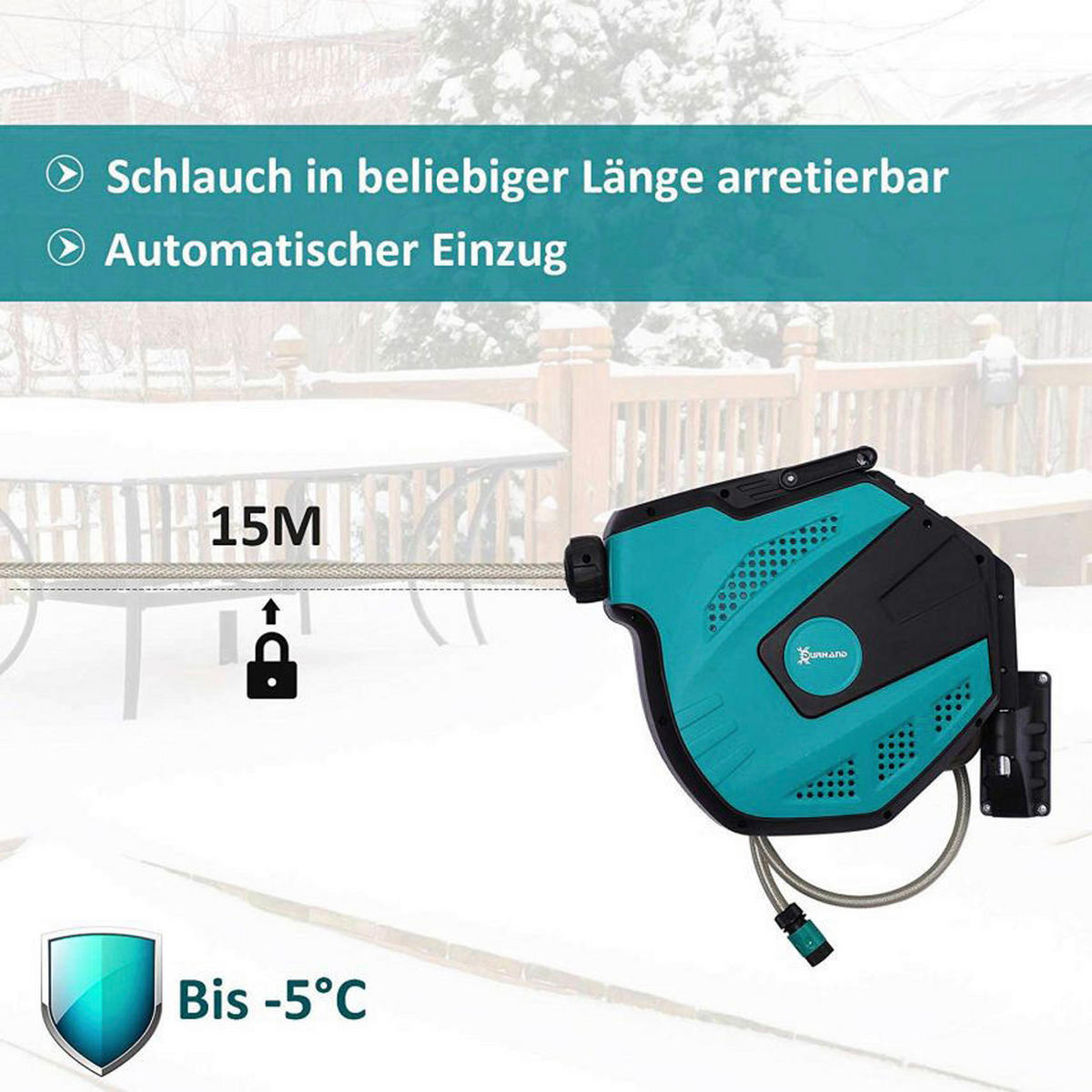 Schlauchtrommel MH845-261 Wandschlauchbox 845-261