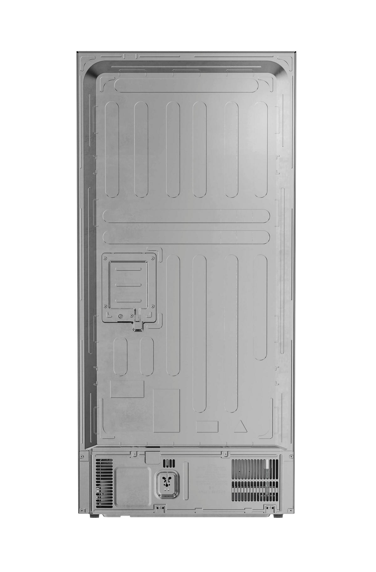 Hoover Multi-Door Kühl-/Gefrierkombination HHCR3818ENPL Edelstahloptik B/H/T: ca. 83,3x181,5x65 cm Multi-Door HHCR3818ENPL - Edelstahloptik (83,30/181,50/65,00cm) - Hoover