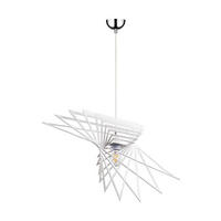 SPOT Light Pendelleuchte 1872102 weiß Metall B/H: ca. 65x120 cm E27 1 Brennstellen Planet - weiß (65,00/120,00cm) - SPOT Light