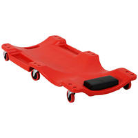 Werkstatt-Zubehör rot B/H/L: ca. 48x100x12 cm Rollbrett - rot (12,00/48,00/100,00cm) - DURHAND