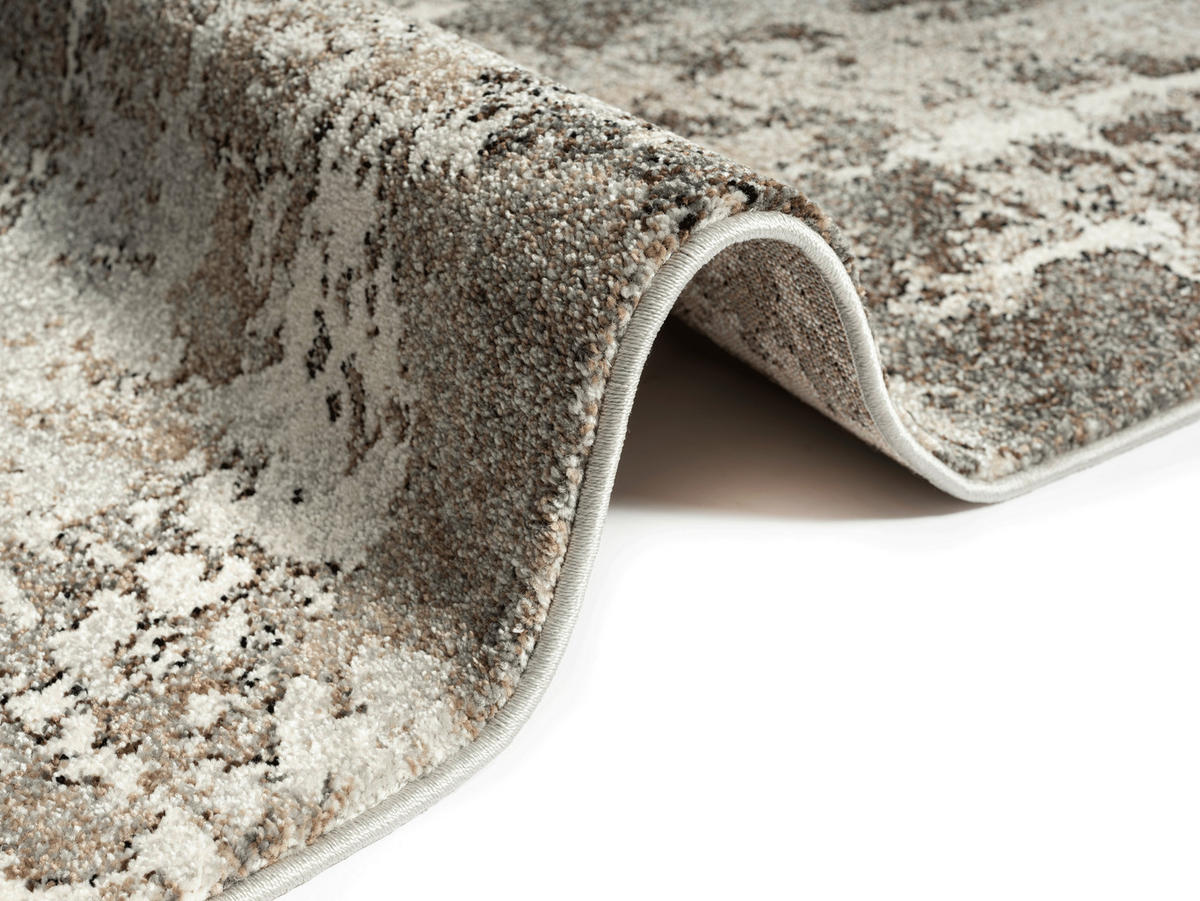Merinos Teppich Belis Essence braun B/L: ca. 80x150 cm Belis Essence - braun/grau (80,00/150,00cm) - Merinos