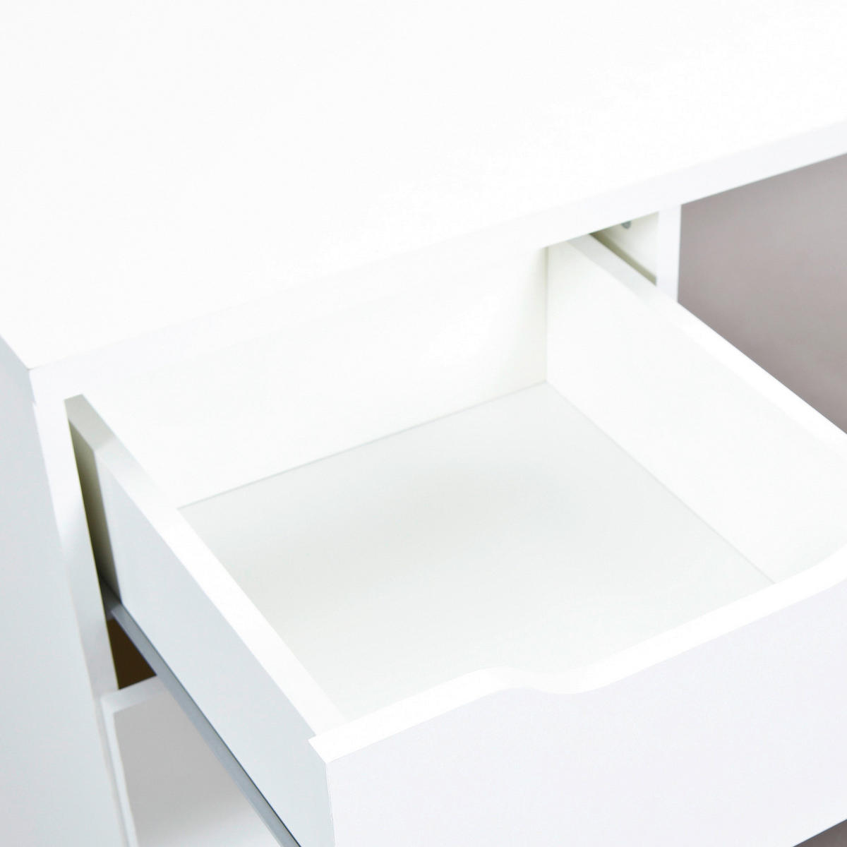 Schreibtisch WESTPHALEN weiß B/H/T: ca. 115x76x55 cm WESTPHALEN - weiß (115,00/76,00/55,00cm) - Inter Link