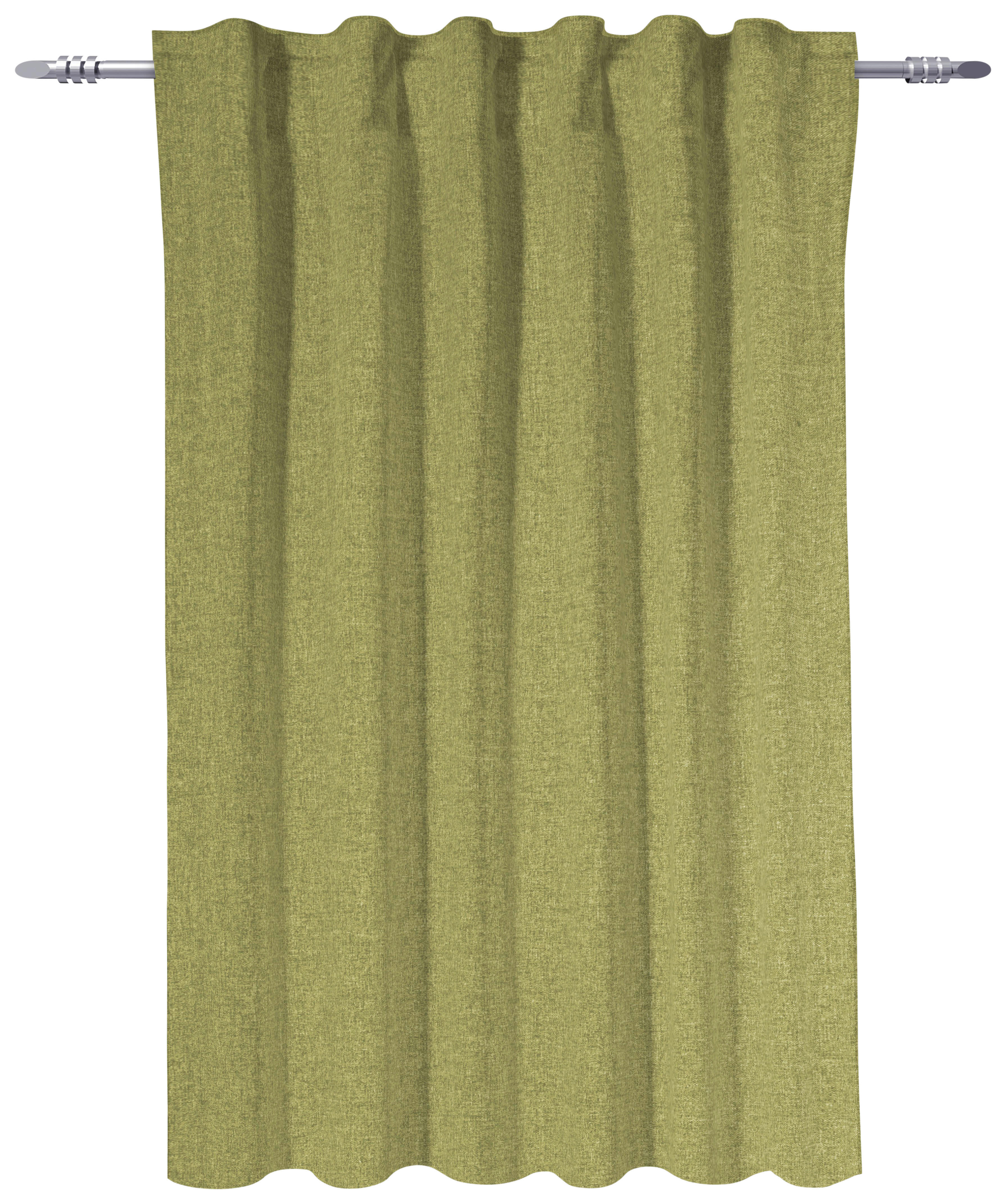 POCOline Kombivorhang Ulrich grün B/L: ca. 135x145 cm Ulrich - grün (135,00/145,00cm) - POCOline
