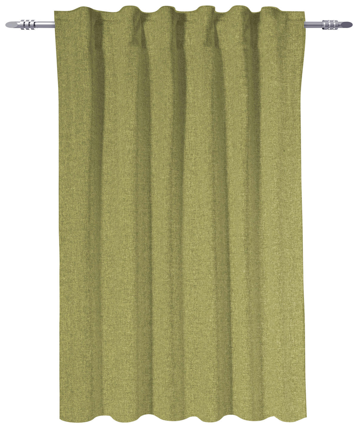 Kombivorhang Ulrich grün B/L: ca. 135x145 cm Ulrich - grün (135,00/145,00cm) - POCOline