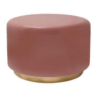 360 Living Hocker Artisse 251 rosa gold Metall H/D: ca. 43x51,5 cm Artisse 251 - gold/rosa (51,50/43,00cm) - 360 Living