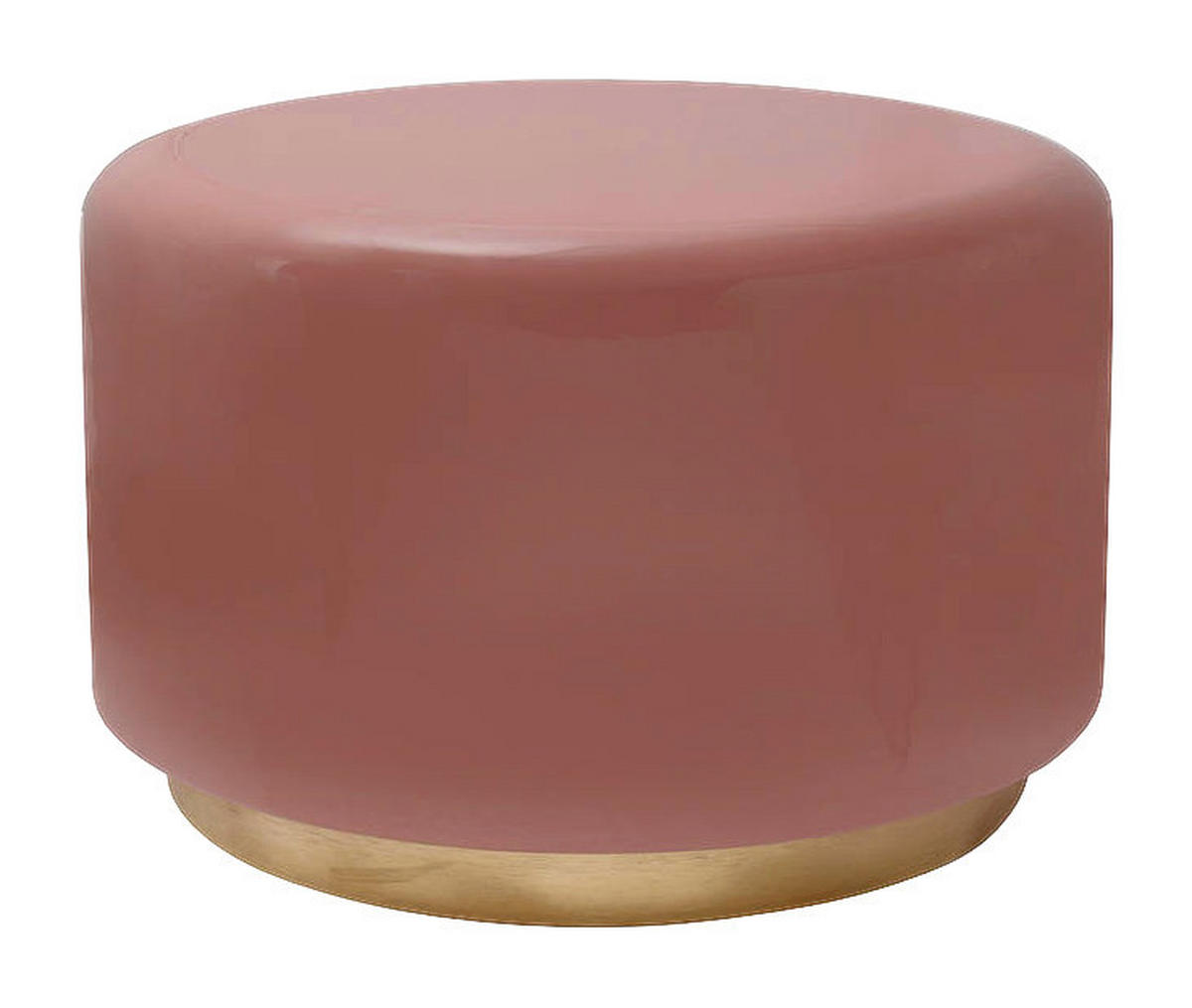 360 Living Hocker Artisse 251 rosa gold Metall H/D: ca. 43x51,5 cm Artisse 251 - gold/rosa (51,50/43,00cm) - 360 Living
