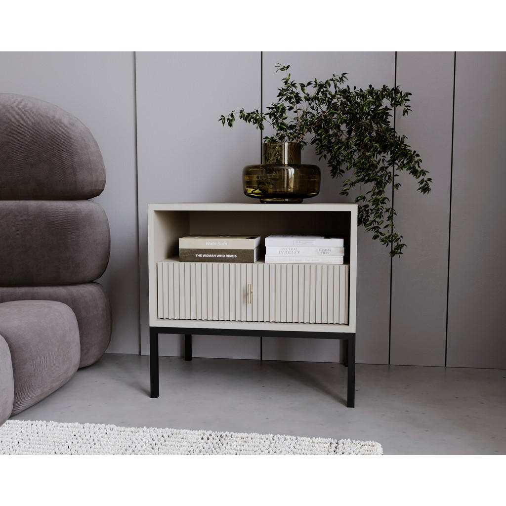 Thumbnail - Nachtkonsole MAGGIORE Cashmere B/H/T: ca. 53,9x52,4x39 cm