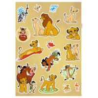 Komar Wandtattoo Lion King Circle of Life König der Löwen Lion King Circle of Life B/L: ca. 50x70 cm Lion King Circle of Life - (50,00/70,00cm) - Komar