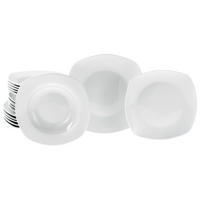 CreaTable Tafelservice Amelie weiß Porzellan 18 tlg. Amelie - weiß - CreaTable
