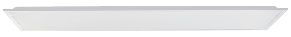 Brilliant LED-Deckenleuchte weiß Metall Kunststoff B/H/L: ca. 122,5x8x33 cm Briston - weiß (33,00/122,50/8,00cm) - Brilliant