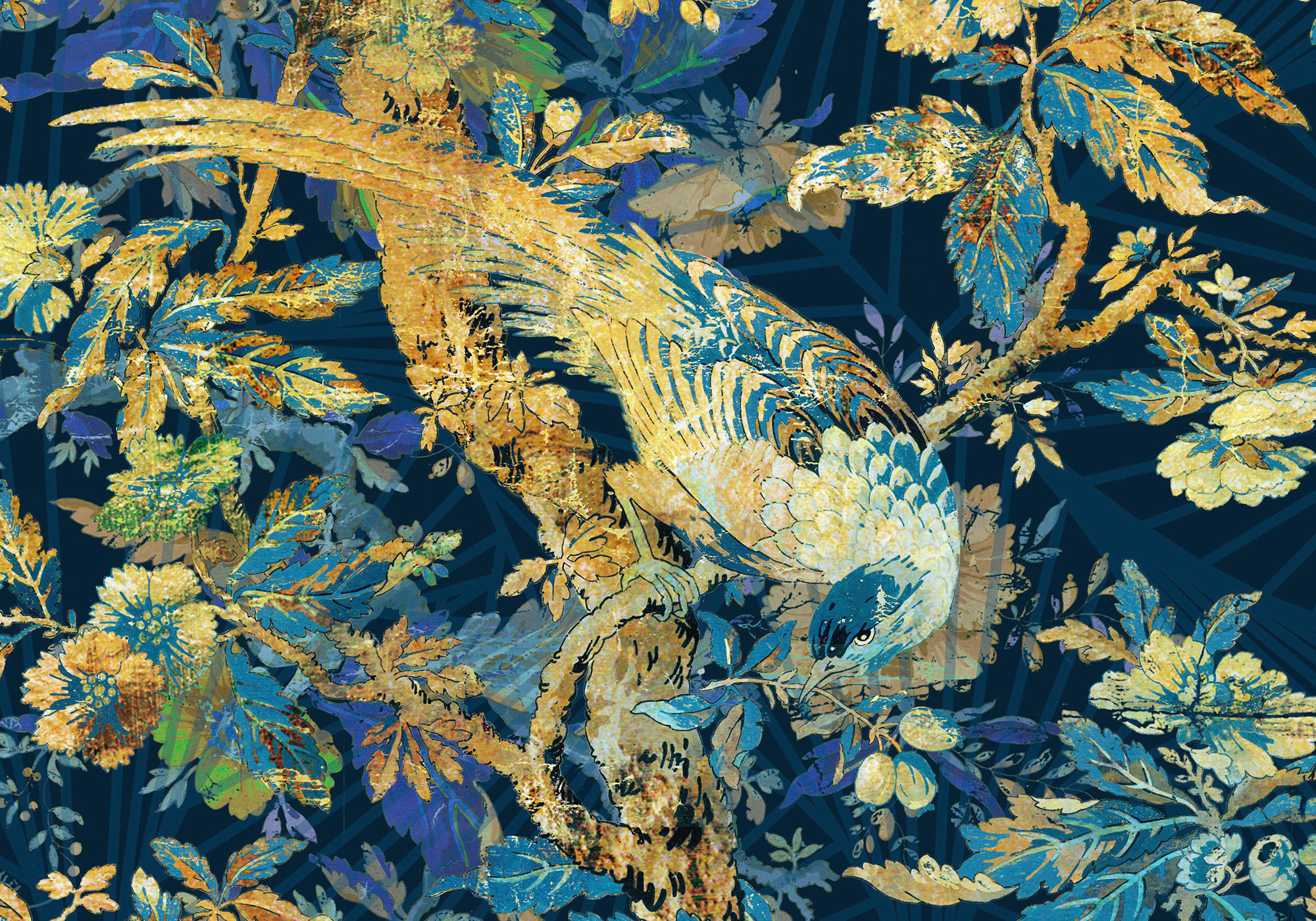 Komar Fototapete Nocturne B/L: ca. 200x280 cm Nocturne - (200,00/280,00cm) - Komar