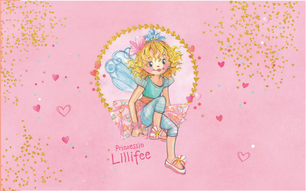 Prinzessin Lillifee Kinderteppich rosa B/L: ca. 100x160 cm Kinderteppich_Lillifee 100x160cm - rosa (100,00/160,00cm) - Prinzessin Lillifee