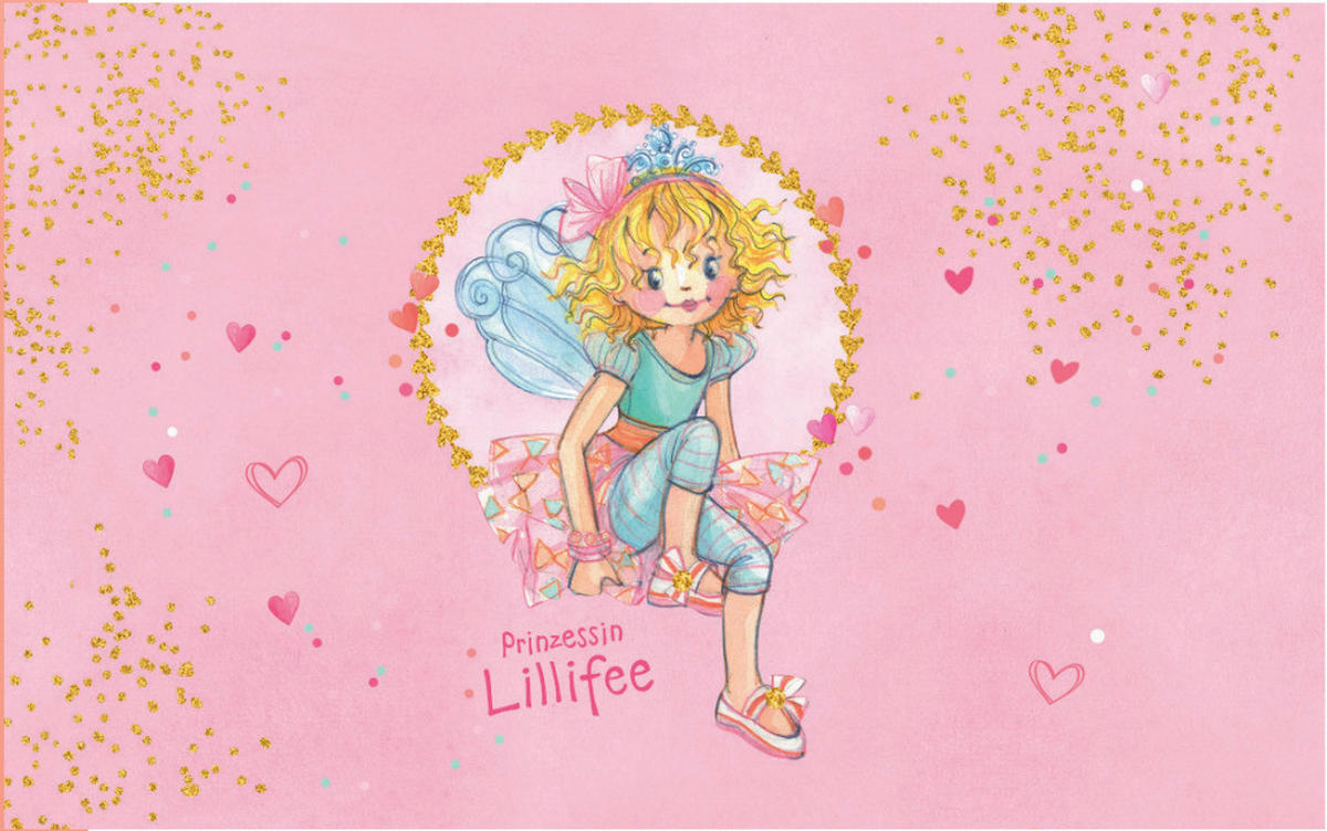 Prinzessin Lillifee Kinderteppich rosa B/L: ca. 100x160 cm Kinderteppich_Lillifee 100x160cm - rosa (100,00/160,00cm) - Prinzessin Lillifee