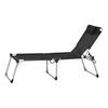 Gardamo Gartenliege SOLE schwarz Aluminium SOLE - schwarz - Gardamo