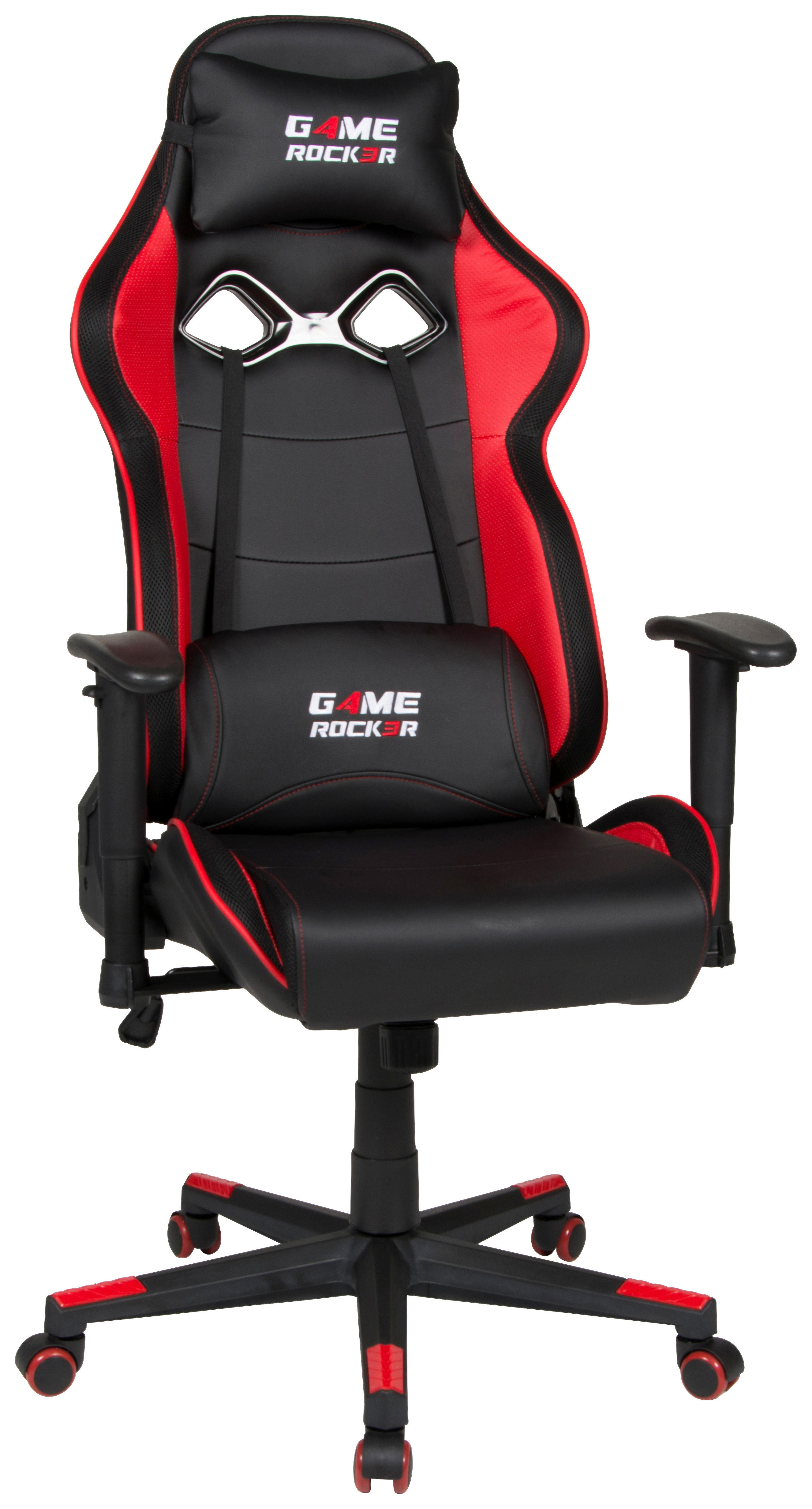 Gaming-Sessel Game Rocker schwarz rot Game Rocker - rot/schwarz
