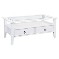 Couchtisch Provence weiß lackiert B/H/T: ca. 115x45x60 cm Provence - weiß (115,00/45,00/60,00cm) - Inter Link
