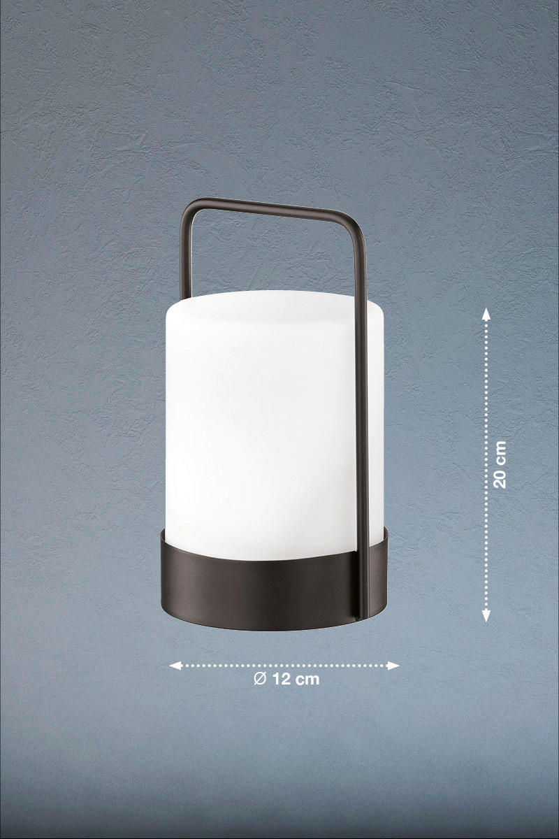 LED-Außenleuchte 850207 Casoli weiß H/D: ca. 20x12 cm Casoli - weiß (12,00/20,00cm) - easy! by FHL