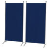 Grasekamp Doppelpack Stellwand blau Polyester-Mischgewebe B/H: ca. 85x180 cm Doppelpack_Stellwand_85x180cm - blau (85,00/180,00cm) - Grasekamp
