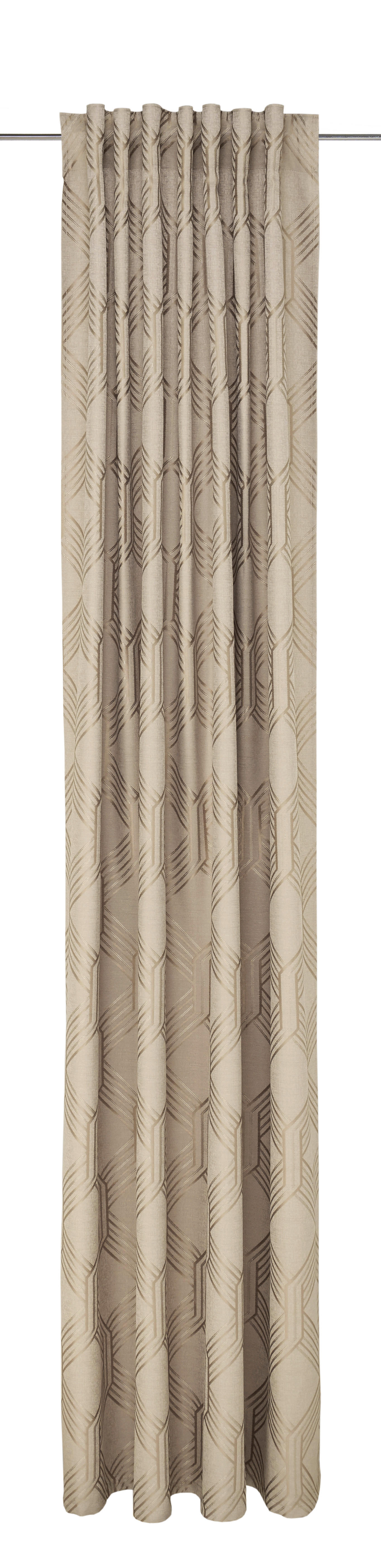 Kombivorhang Helga taupe B/L: ca. 140x245 cm Helga - taupe (140,00/245,00cm)