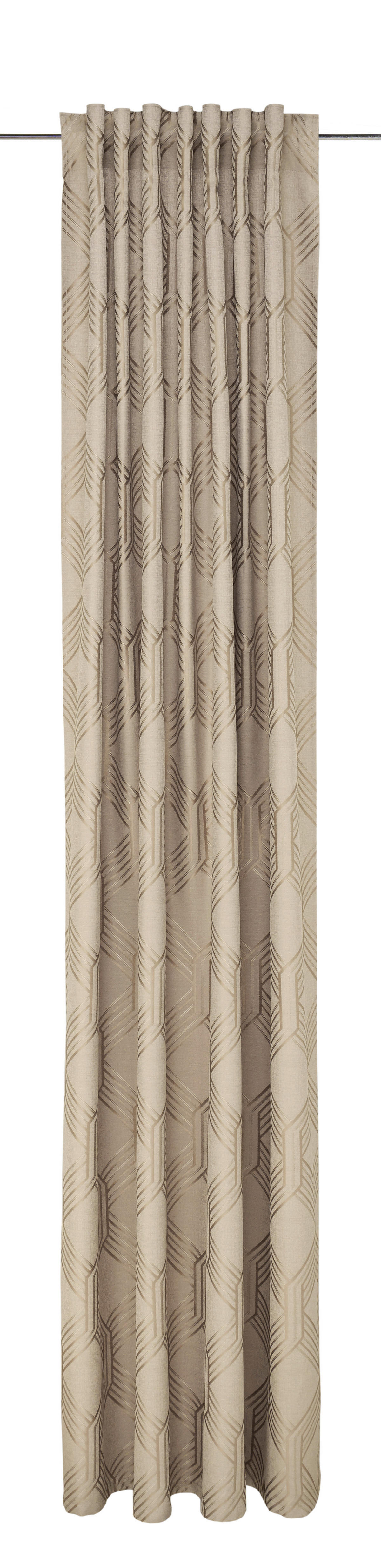Kombivorhang Helga taupe B/L: ca. 140x245 cm Helga - taupe (140,00/245,00cm)