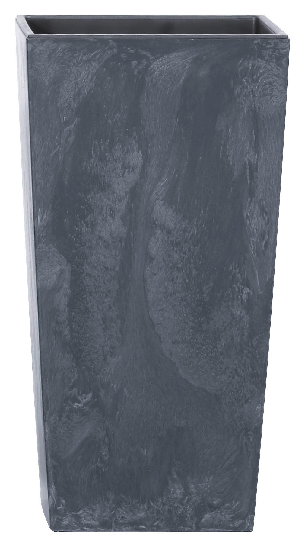 Prosperplast Blumentopf URBI SQUARE EFFECT anthrazit Kunststoff B/H/L: ca. 40x75x40 cm URBI SQUARE EFFECT - anthrazit (40,00/40,00/75,00cm) - Prosperplast