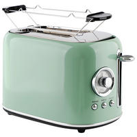 Emerio Toastautomat TO-133281.3 mint Edelstahl B/H/L: ca. 16,8x18,9x29,7 cm Toastautomat_Retro TO-133281.3 - mint (29,70/16,80/18,90cm) - Emerio