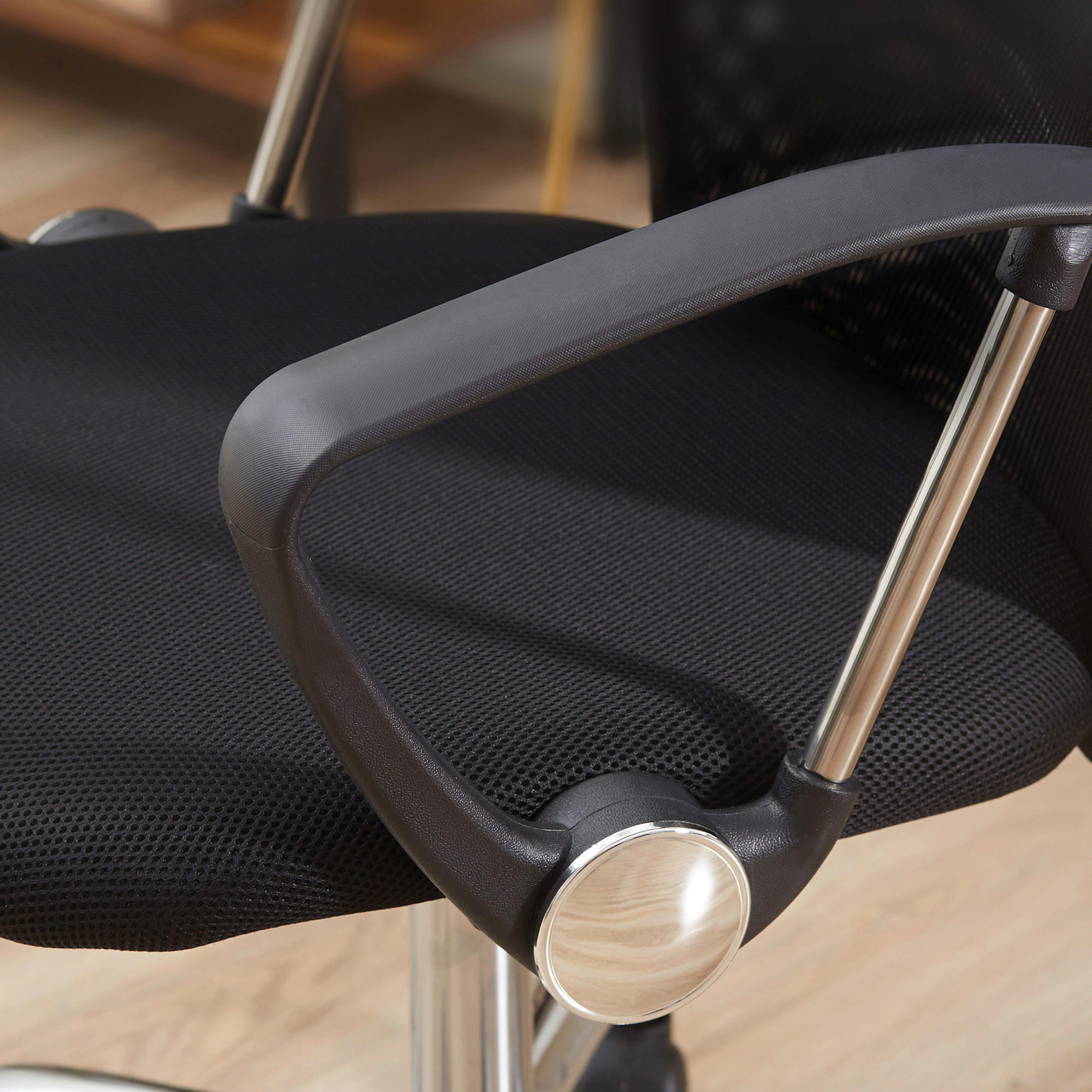 Drehstuhl A2-0093 schwarz A2-0093 - schwarz (63,00/109,00/65,00cm) - HOMCOM
