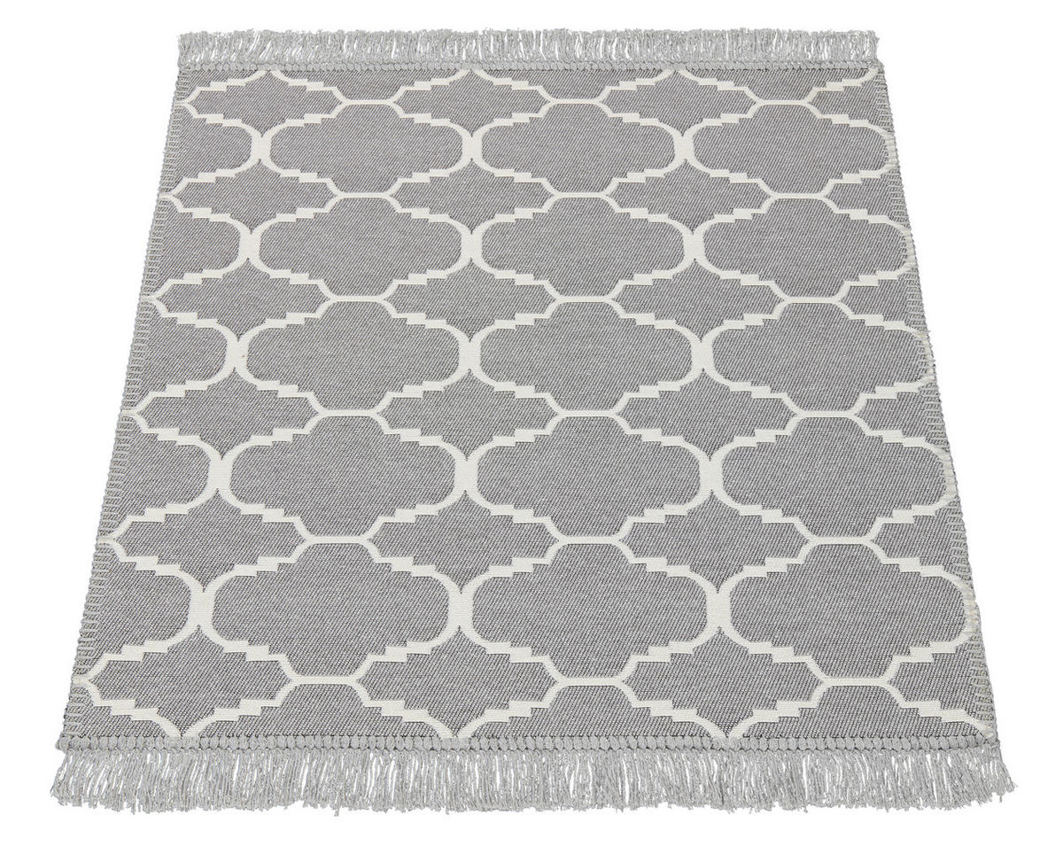 Teppich Boho Kilim schwarz B/L: ca. 60x90 cm Boho Kilim - schwarz (60,00/90,00cm)