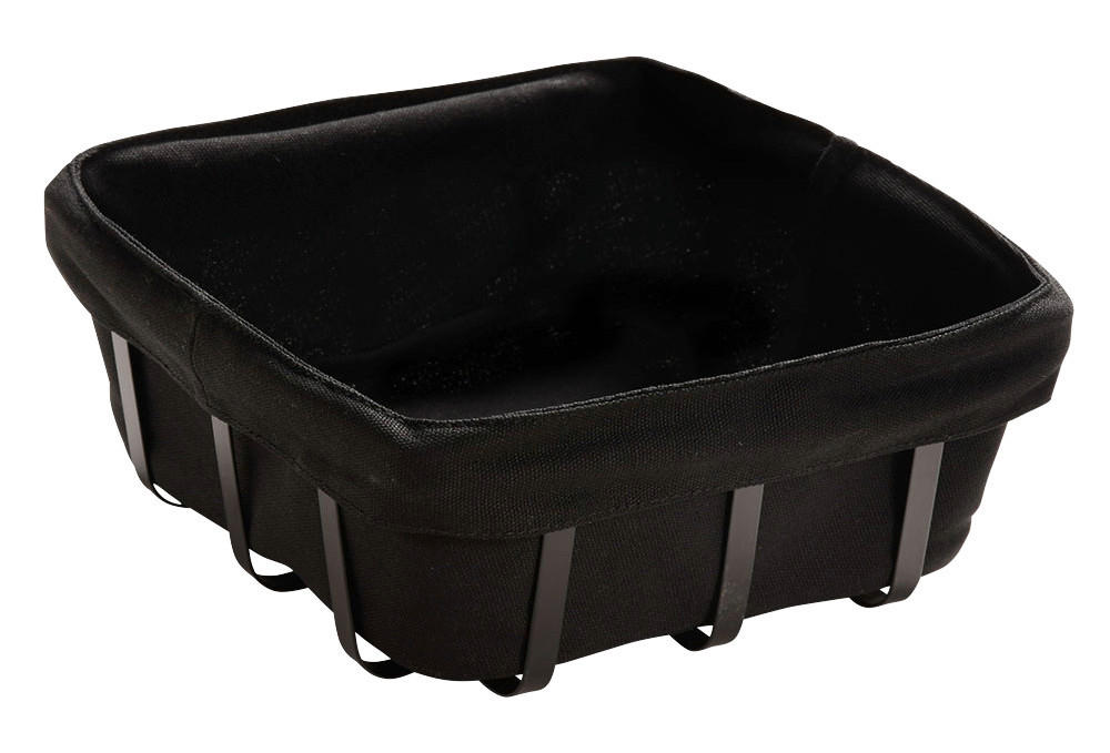 Kesper Brot/Obstkorb schwarz Metall B/H/L: ca. 22x9x22 cm Brot-/u.Obstkorb - schwarz (22,00/22,00/9,00cm) - Kesper