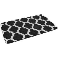 Badematte Badematte_Scandi 60x100cm - weiß/schwarz (60,00/100,00cm)