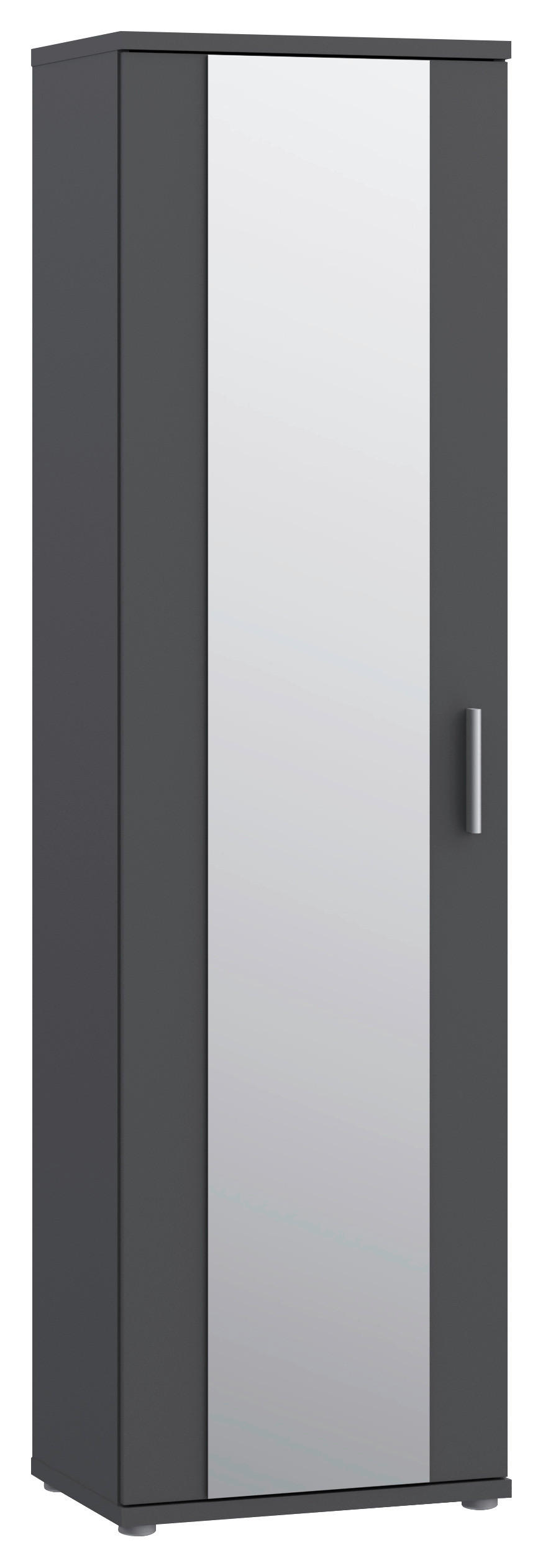 Mehrzweckschrank  anthrazit B/H/T: ca. 50x179x35 cm Jet_Mehrzweckschrank MS165-U27S - anthrazit (50,00/179,00/35,00cm)