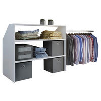 Regal Dacho weiß B/H/T: ca. 90x100x50 cm Dacho - weiß (90,00/100,00/50,00cm) - VCM Möbel
