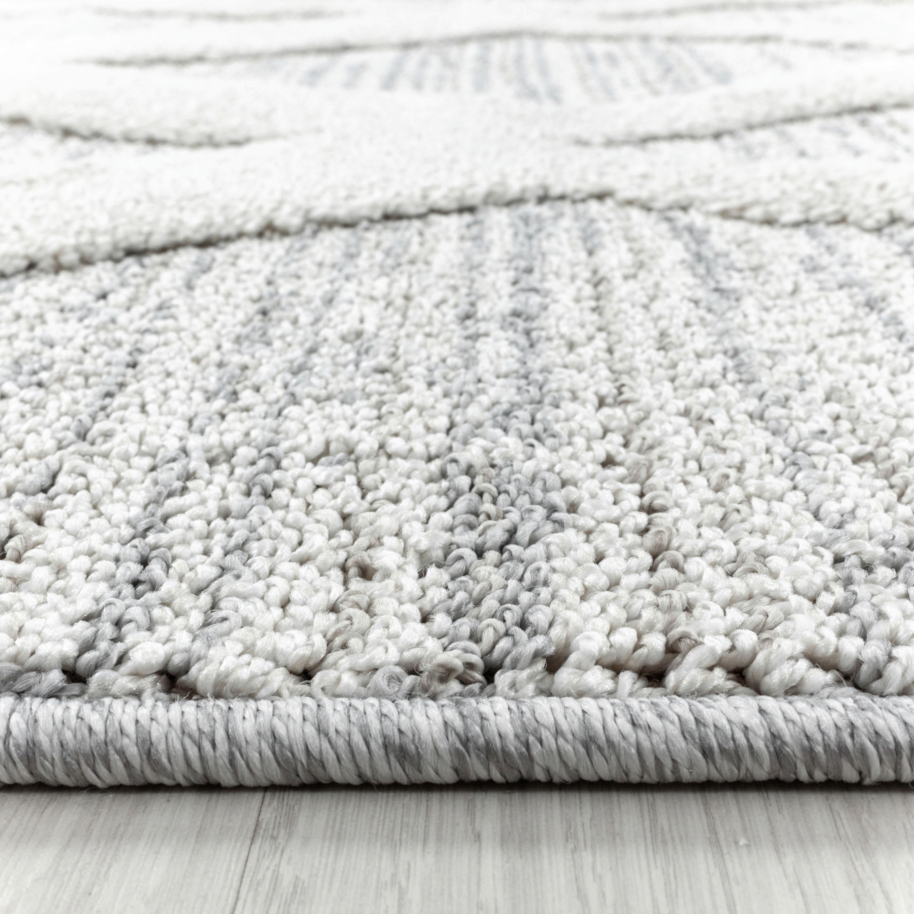 Ayyildiz Teppich PISA grau D: ca. 160 cm PISA - grau (160,00cm) - Ayyildiz