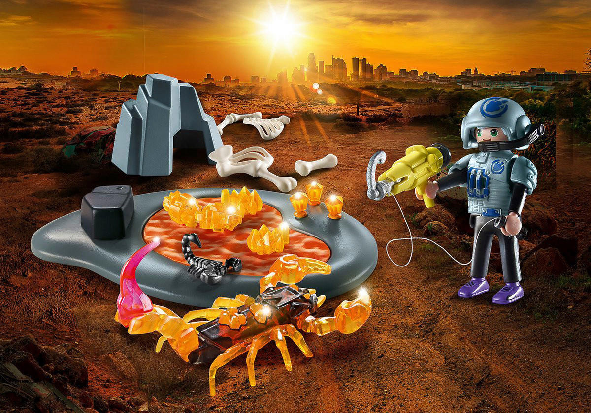 Playmobil Dino Rise Starterpack Kampf Dino Rise B/H/L: ca. 7x14,5x25 cm Dino Rise - mehrfarbig (25,00/7,00/14,50cm) - Playmobil