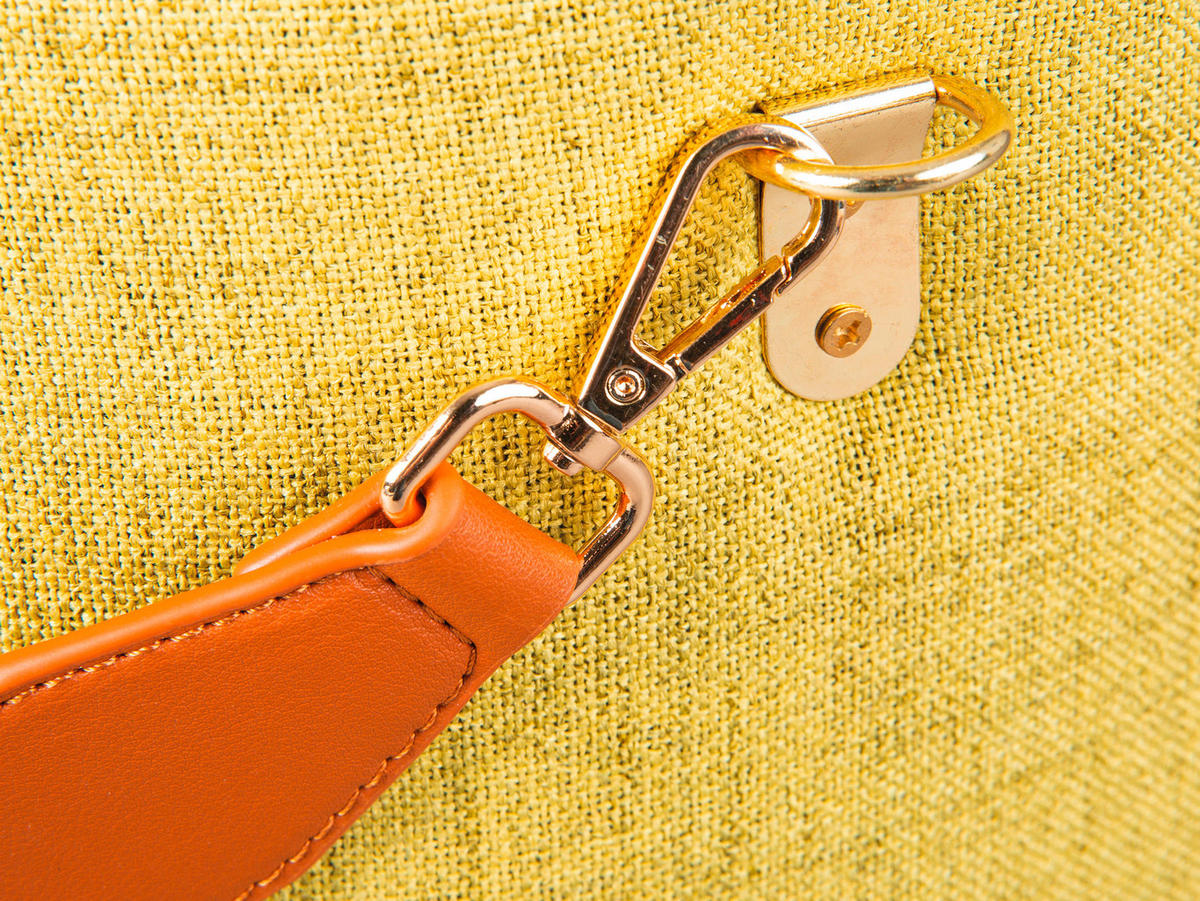 Inter Link Hocker Dilia gelb MDF B/H/T: ca. 42x36x30 cm Dilia - gelb (42,00/36,00/30,00cm) - Inter Link