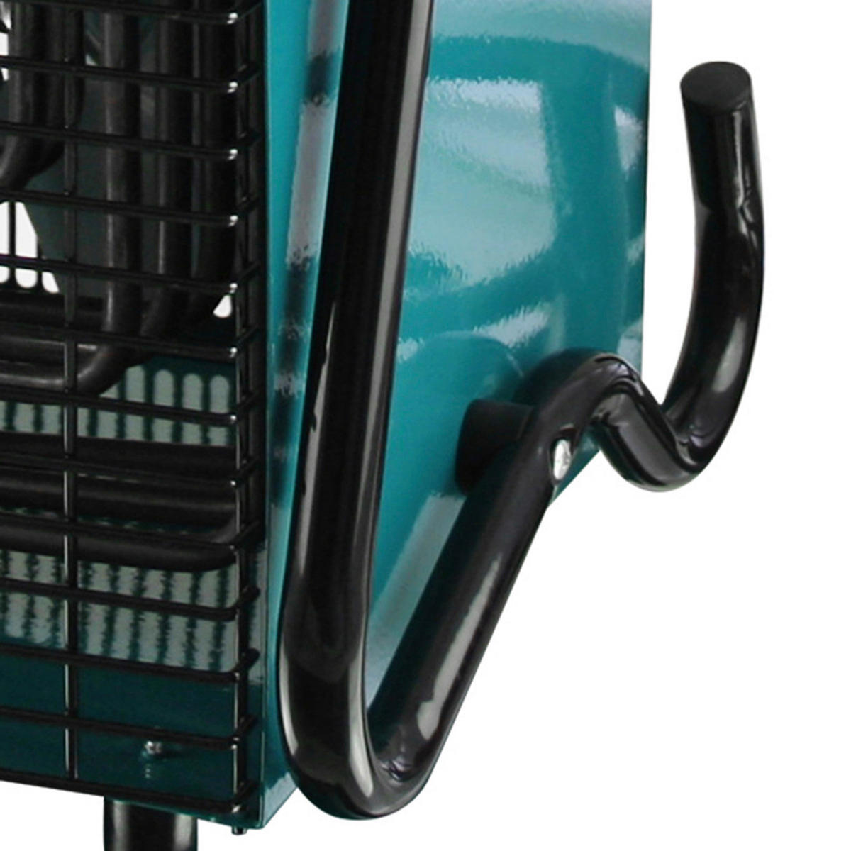 Heizlüfter blau Kunststoff Metall B/H/L: ca. 29,5x45,8x29,5 cm ca. 5000 W Power-Heizlüfter FH-105537.4 - blau (29,50/29,50/45,80cm)