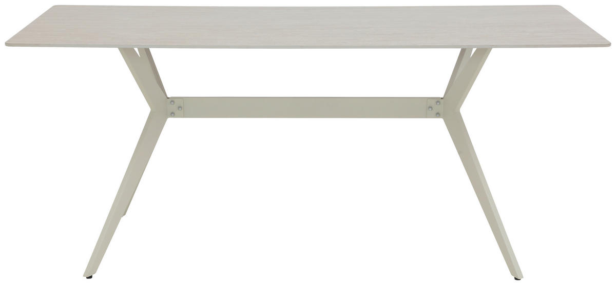 Esstisch Paccino II Marmoroptik weiß B/H/T: ca. 180x76x90 cm Paccino II - weiß/Marmoroptik (180,00/76,00/90,00cm) - Hela